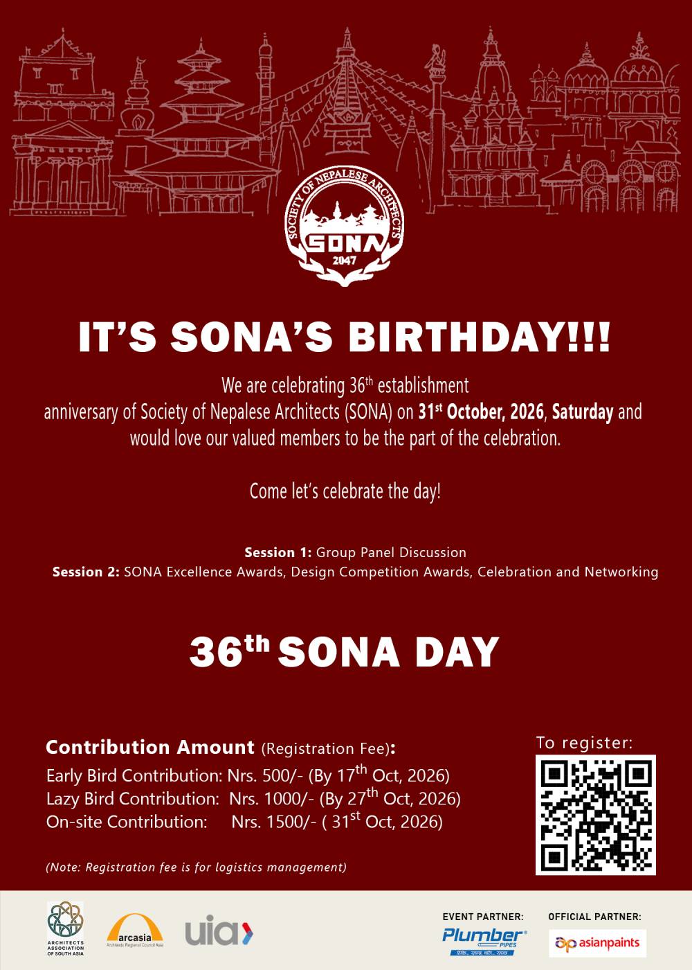 Registration for SONA Day 2026